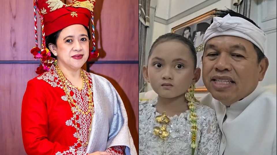 Puan Maharani, Ni Hyang dan Dedi Mulyadi (Instagram/@puanmaharaniri/@dedimulyadi71)
